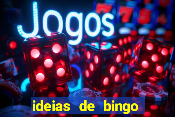 ideias de bingo para o natal